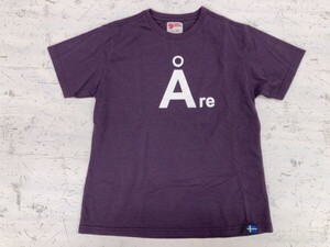 FJALL RAVEN フェールラーベン アメカジ アウトドア 半袖Tシャツ カットソー レディース ポリエステル100% M 紫