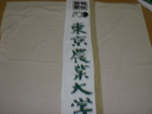 わずか1秒差で涙！ミズノ・東京農大 第100回箱根駅伝 タオルマフラー 未使用畳みジワあり