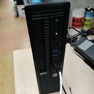 HP ELITEDESK 800 G1 認証 動作確認済み ACアダプターなし。小型スリムデスクトップ