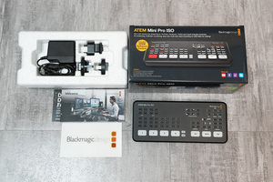 【美品・使用回数少】Blackmagic Design ATEM Mini Pro ISO