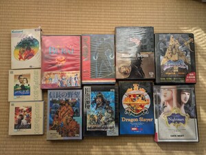 MSX２　ソフト箱付き　まとめ売り