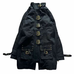 00s japanese label Y2K bondage studs cargo jacket 14th addiction share spirit IFSIXWASNINE lgb goa KMRII obelisk julius civarize