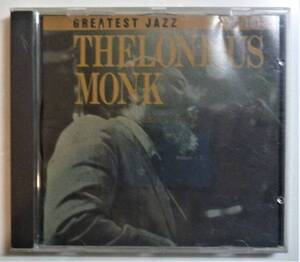 【廃盤ＣＤ】「THELONIOUS MONK」　セロニアス・モンク　greatest jazzシリーズ