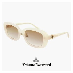 新品 レディース ヴィヴィアン ウエストウッド サングラス 41-5004 c01 54mm Vivienne Westwood uvカット 紫外線対策 オーバル スクエア