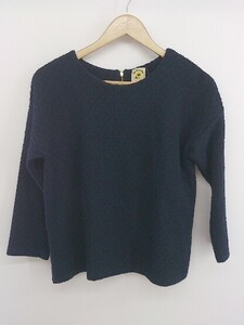 ◇ Ray BEAMS レイビームス 長袖 カットソー ネイビー ブラック レディース P