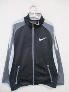 ё ナイキ NIKE ё ジャージジャンパー ■155㎝■ 黒 21105