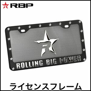 税込 RBP ナンバーフレーム ライセンスフレーム ブラック タンドラ タコマ セコイア タイタン アルマダ ランドクルーザー 即納 在庫品