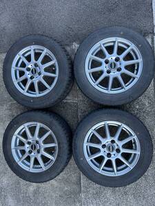 パッソに使用 175/65R14 GOOD YEAR ICE NAVI ZEAⅡ スタッドレス4本セット