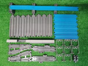 プラレール アドバンス ガイド ストップ 複線ポイント 車止め 架線柱 橋脚