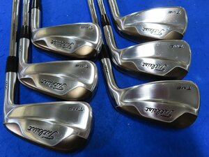 【中古・訳あり/6Iなし】タイトリスト 2016 716 T-MB アイアン　6本セット　4I、5I、7I～PW【S】NSPRO MODUS-3 TOUR-120