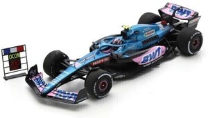 【スパーク】 1/43 アルピーヌ A522 No.31 BWT F1 5th Austrian GP 2022 - 100th Race Esteban Ocon [S8543]★未開封新品！