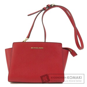 Michael Kors マイケルコース ロゴ ショルダーバッグ レザー レディース 中古