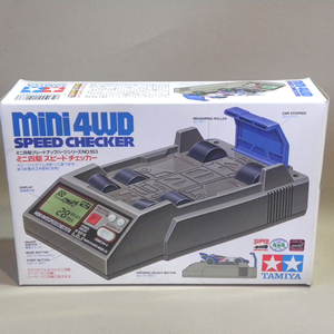 【未使用 新品】1990年代 当時物 タミヤ ミニ四駆 スピードチェッカー ( 昔の ビンテージ デッドストック 廃番 Vintage Tamiya Mini 4WD )