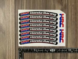 ★送料無料★HRC HONDA RACING リム ホイール ホイル ステッカー デカール セット