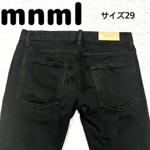 mnml ミニマル　SLIM FIT DESTROYED デニムパンツ　29