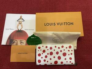 LOUIS VUITTON M81961 エピ 日本限定 LV × YK ジッピーウォレット 草間彌生 ラウンドファスナー 長財布　送料込み　売り切り