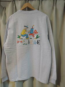 X-LARGE XLARGE エクストララージ HOOKED ON MUSIC L/S TEE ロンT グレー 公式HP 完売 Lサイズ 人気商品 送料\230~　値下げしました！