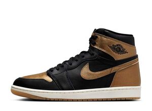 Nike Air Jordan 1 Retro High OG "Black and Gold" 26cm DZ5485-071