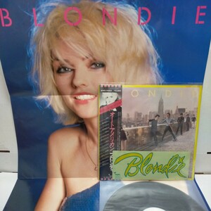 Promo Sample 見本盤 Stickerステッカー Poster ポスター付 Obi帯付JPN国内盤LP/BLONDIE ブロンディ/AUTOAMERICAN/WWS-91004 Deborah Harry