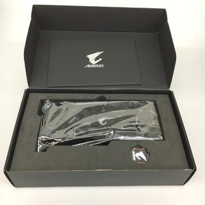 △△【1円スタート】 AORUS グラフィックスカード GEFORCE RTX 3060 Ti MASTER 8G 全体的に状態が悪い