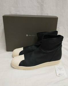 adidas RICK OWENS SUPERSTAR ANKLE BOOT アディダス リックオウエンス スーパースター アンクルブーツ 28cm 黒 / 箱付 /タグあり