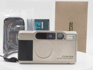 小傷程度で目立つ傷もなく貴重な一品でございます。■極上品■ その他 Contax T2 チタンシルバ 管理番号：fsku318