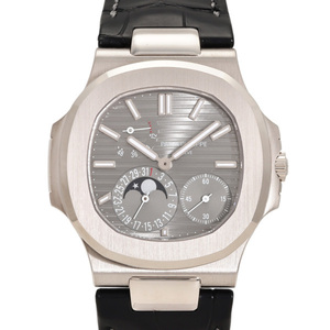 パテック・フィリップ PATEK PHILIPPE ノーチラス ムーンフェイズ 5712G-001 スレート文字盤 中古 腕時計 メンズ