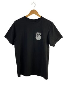 STUSSY◆Tシャツ/S/コットン/BLK