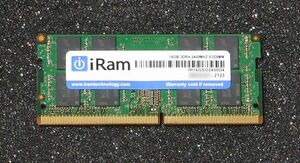 iRam IR16GSO2400D4 16GB DDR4 SO-DIMM Apple iMac(2017 27インチ)対応 #2