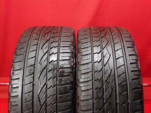 タイヤ2本 《 コンチネンタル 》 コンチ クロスコンタクトUHP [ 245/45R20 103W ]8分山★ レクサスLC LS n20