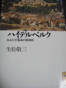 講談社学術文庫　ハイデルベルク 生松敬三