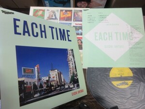 RKK5///LP//// 大瀧詠一///NIAGARA JP MAT A1/B1//オリジナル内袋付き//ハガキと訂正とお詫びビラ付き「EACH TIME」ジャンク