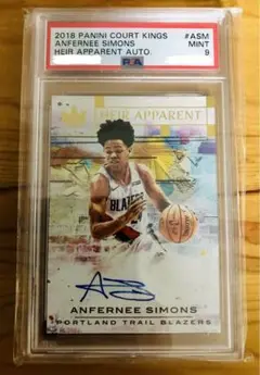 ANFERNEE SIMONS 2018 COURT KINGS RC PSA9