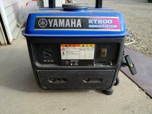 引き取り歓迎 姫路 ヤマハ YAMAHA 発電機 ポータブル発電機 ET600 100V エンジン発電機 