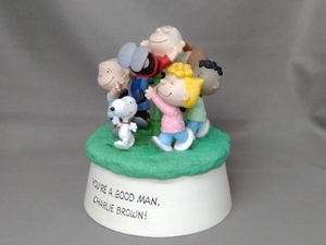 Hallmark ホールマーク PEANUTS GALLERY A GOOD MAN ピーナッツギャラリー オルゴール いいヤツ チャーリー ブラウン! ライナス ピッグペン