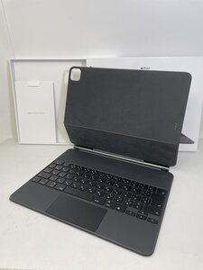 U613【動作確認済】 Apple Apple 12.9インチiPad Pro(第4世代)用 Magic Keyboard 日本語(JIS) MXQU2J/A キーボード ブラック