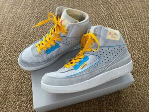 UNION × Nike Air Jordan 2 Grey Fog” RETRO SP SIZE 10.5 (28.5) Lt. Grey ユニオン　ナイキ　エアジョーダン2