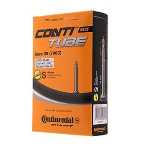 ２本セット (コンチネンタル) Continental チューブ Race28 700×20-25C (仏式60mm)