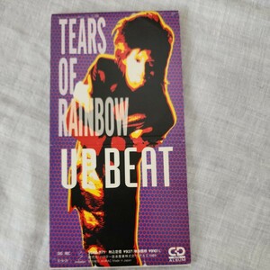 ☆　アップ　ビート　tears of rainbow 旧規格　8cmCDシングル　up beat CD up-beat