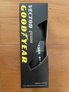 新品　GOODYEAR　グッドイヤー　VECTOR 4SEASONS　クリンチャー　700C×25C　残2本のみ