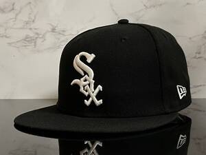 【未使用品】18C 訳あり★NEW ERA ニューエラ 59FIFTY×MLB シカゴ ホワイトソックス Chicago White Sox キャップ《Size 6 3/4・53.9cm位》