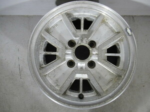 激安即決 希少 NISSAN製 GS130/S130 フェアレディ Z純正 14×6JJ 114.3-4H ET10 80Φ 中古アルミホイール 1本 40300-P7100 FZ2 Y00009