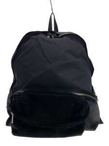 Hender Scheme◆BACK PACK/バックパック/リュック/ブラック/Y-B-BPK