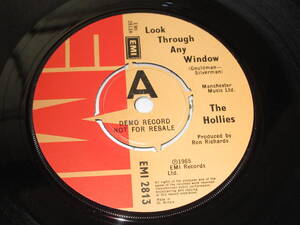 ◆◇THE HOLLIES(ザ・ホリーズ)【LOOK THROUGH ANY WINDOW(恋は窓から)/I