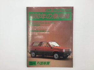 J4L 1980年の乗用車/外国車編 フィアットパンダ ランチアデルタ ベンツSクラス カデット アウディ200 ジェッタ ビッターSC TVRタスミン 67