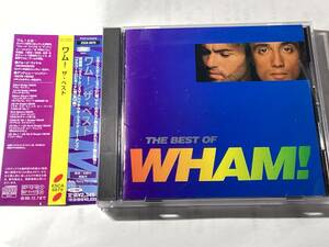 国内盤帯付CDベスト14曲/WHAM!/ワム！(ジョージ・マイケル)/ザ・ベスト　