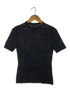 GIVENCHY◆トップス/XS/レーヨン/BLK/総柄//