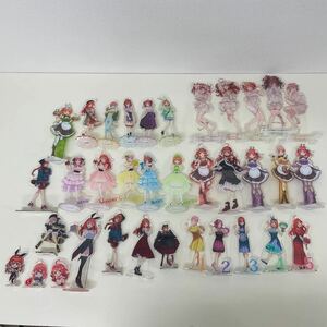 美品 五等分の花嫁 アクリルフィギュアセット LLネグリジェ あつあつ中華料理店 五等分の花嫁展他 中野一花 二乃 三玖 四葉 五月 240619T04