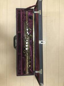 SELMER SA80 シリーズ1 B♭ セルマーソプラノ サックス 37万番台