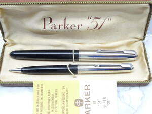 ★未使用 PARKER 51 SPECIAL 万年筆＆ペンシル クロームキャップ オクタニュウム